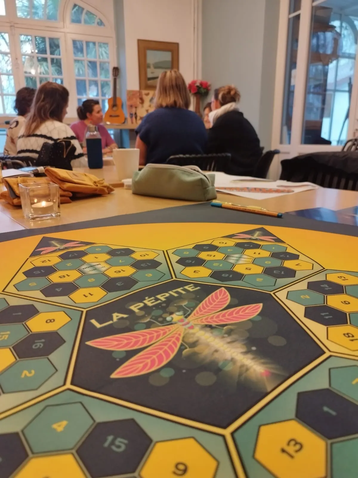 Plateau du jeu La Pépite® en atelier